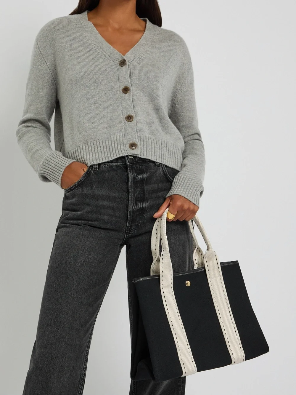 Rue De Verneuil Traversée M Sellier canvas tote bag
